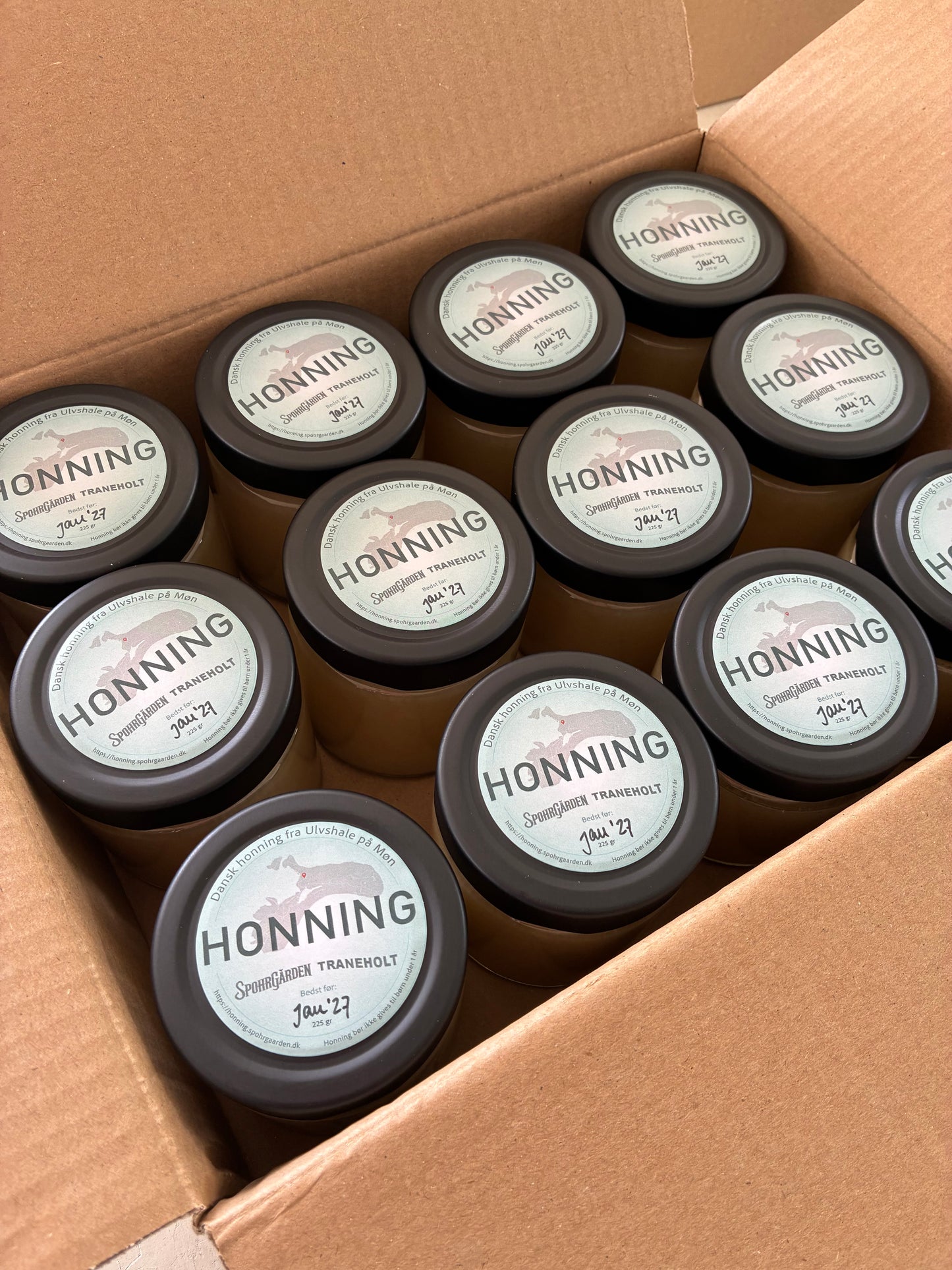 Honning 225 g.